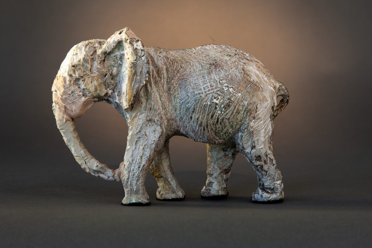 Sculpture - Bronze Elephant - John Bernard